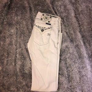 White Miss Me Jeans